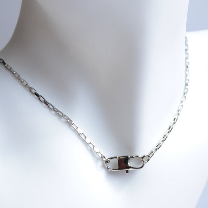 Yoshino  |  Box Chain Necklace Silver