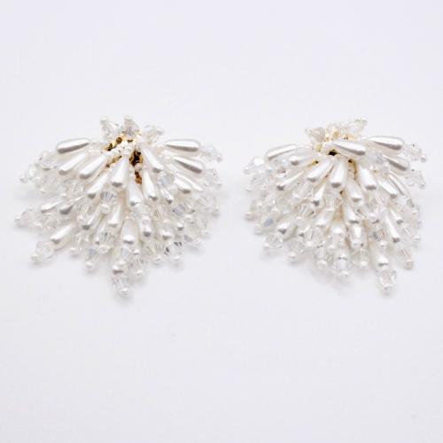 chandelier stud earrings japanese handmade sensitive skin friendly bridal jewellery