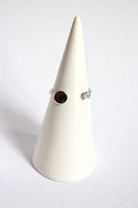 Tsukimi  | Full Moon Ring Silver