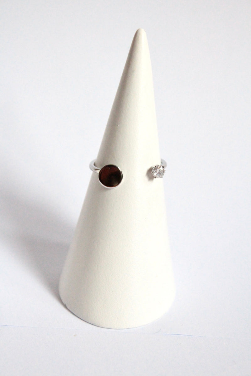 Tsukimi  | Full Moon Ring Silver