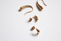 Aoi |  Tear Drops Earrings Gold