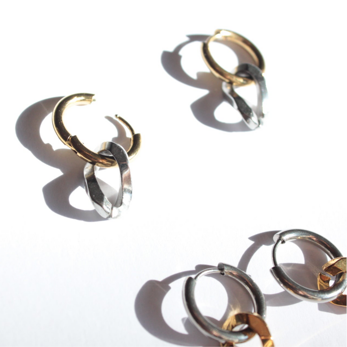 Kumi  |  Hoop Earrings Silver