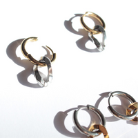 Kumi  |  Hoop Earrings Silver