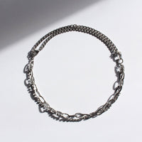 Miyu  |  2 Ways Chain Necklace Silver