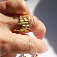 Ryo  |  Ring / Ear Cuff Silver