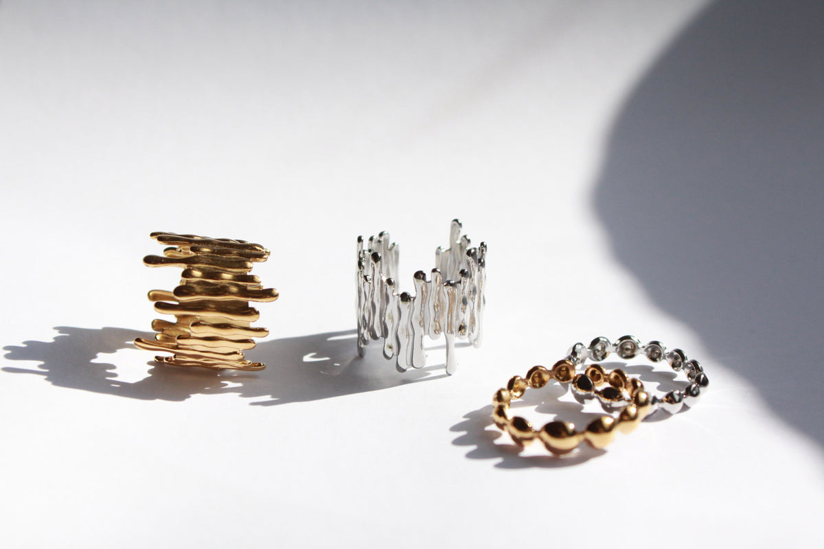 Ryo  |  Ring / Ear Cuff Gold