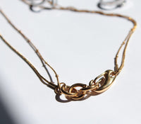 Rika |  Double Chain Necklace Gold