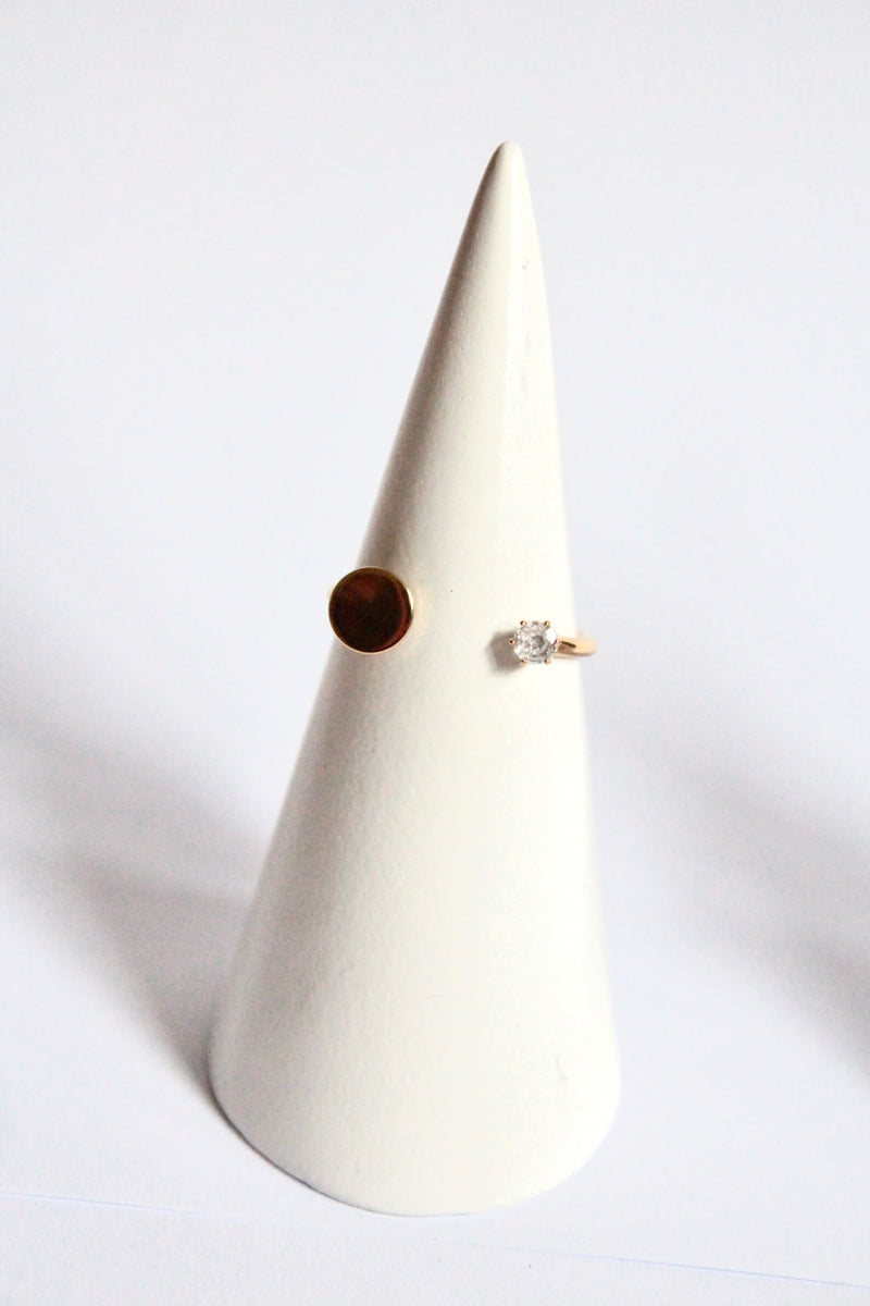 Tsukimi  | Full Moon Ring Gold