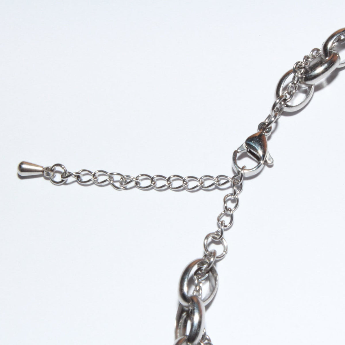 Moe  |  Oval Chain Necklace Silver