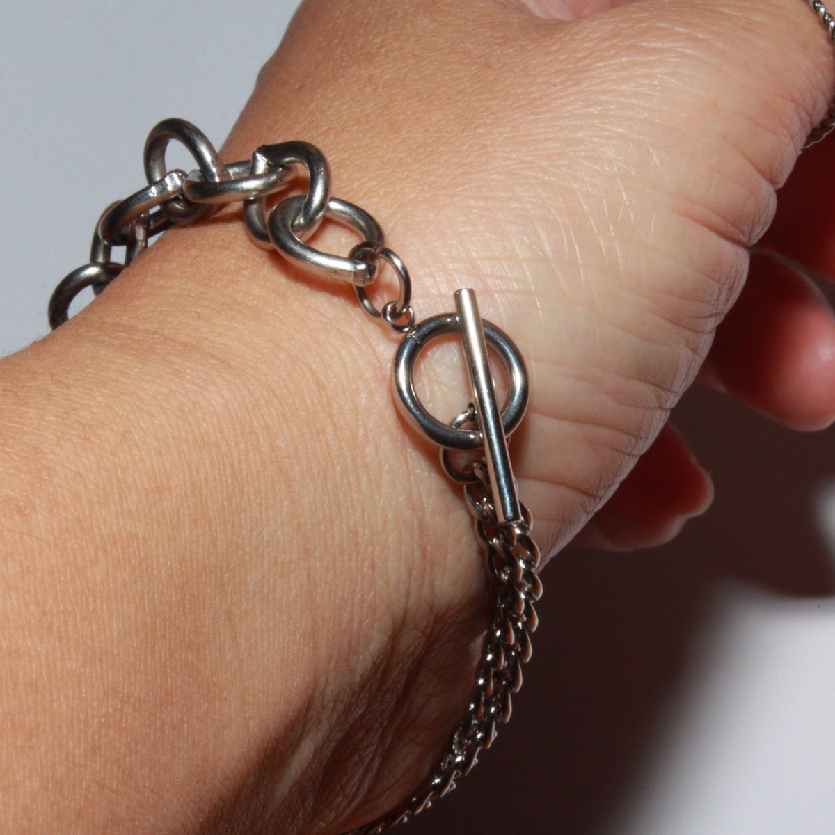 Kana  |  Chain Bracelet Silver