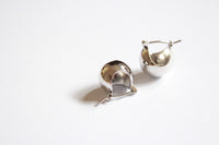 Kusu |  Ball Earrings Silver