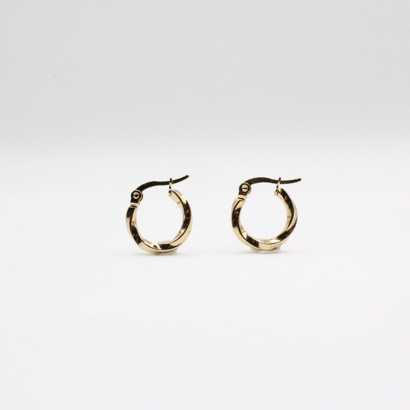 Nazu |  Hoop Earrings Gold