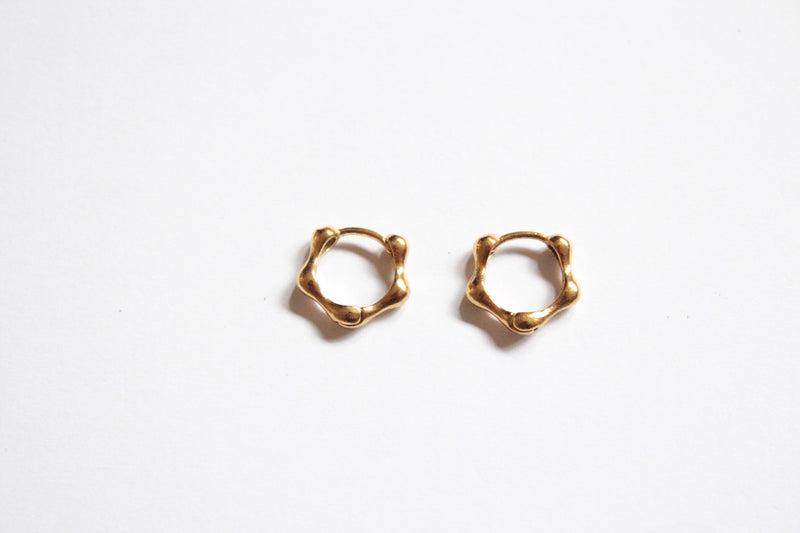 Ponde  |  Hoop Earrings Gold