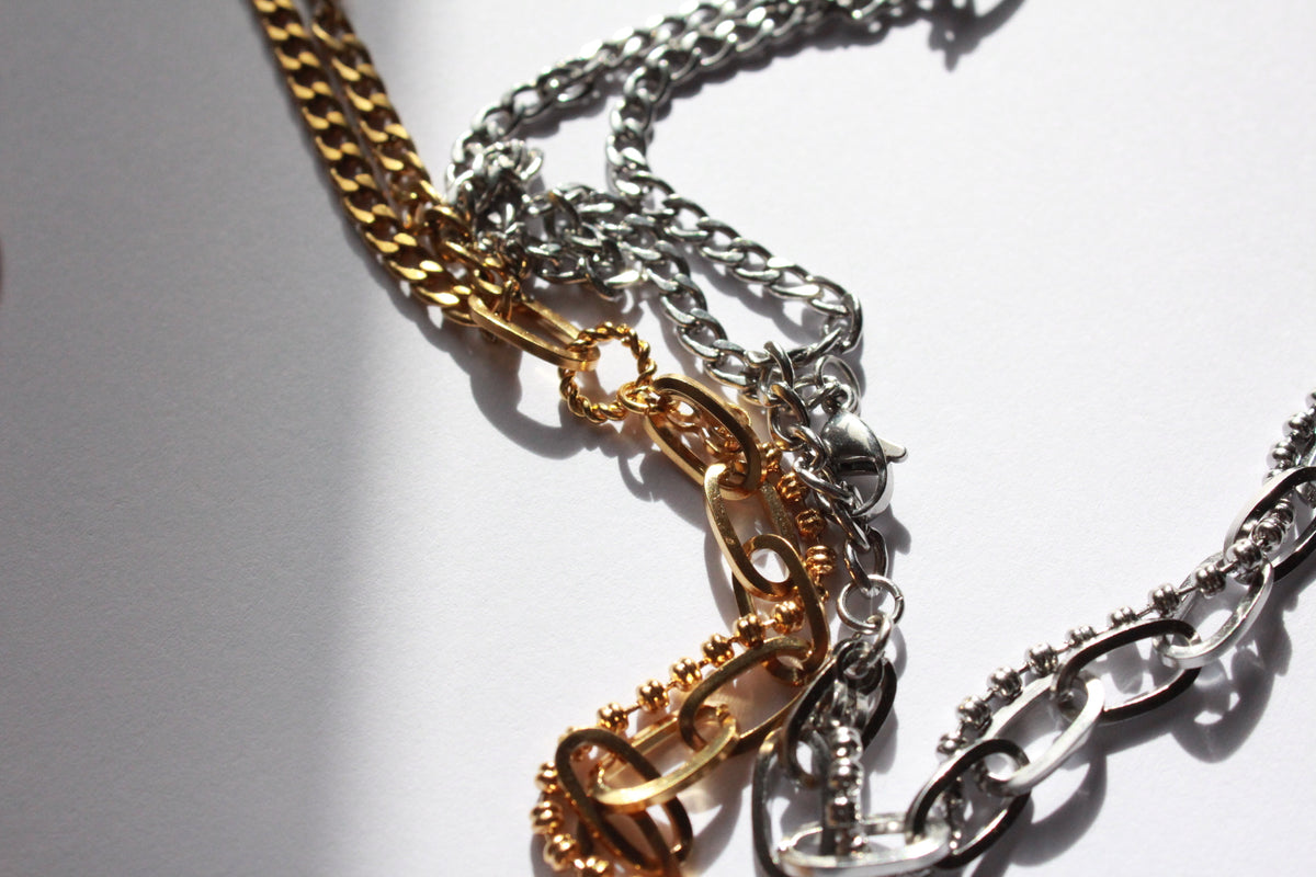 Miyu |  2 Ways Chain Necklace Gold