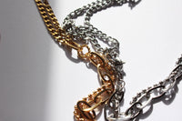 Miyu |  2 Ways Chain Necklace Gold