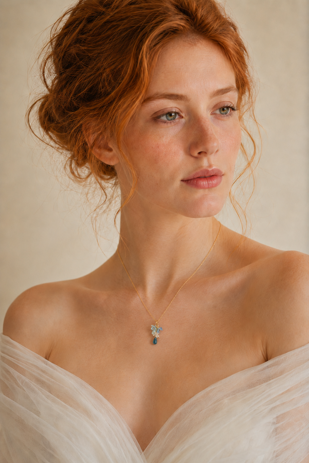 Hanataba  |  Blue Necklace