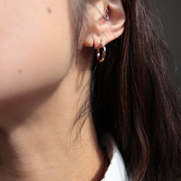 Nazu |  Hoop Earrings Gold