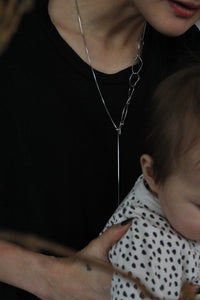 Yone  |  Long Necklace Silver