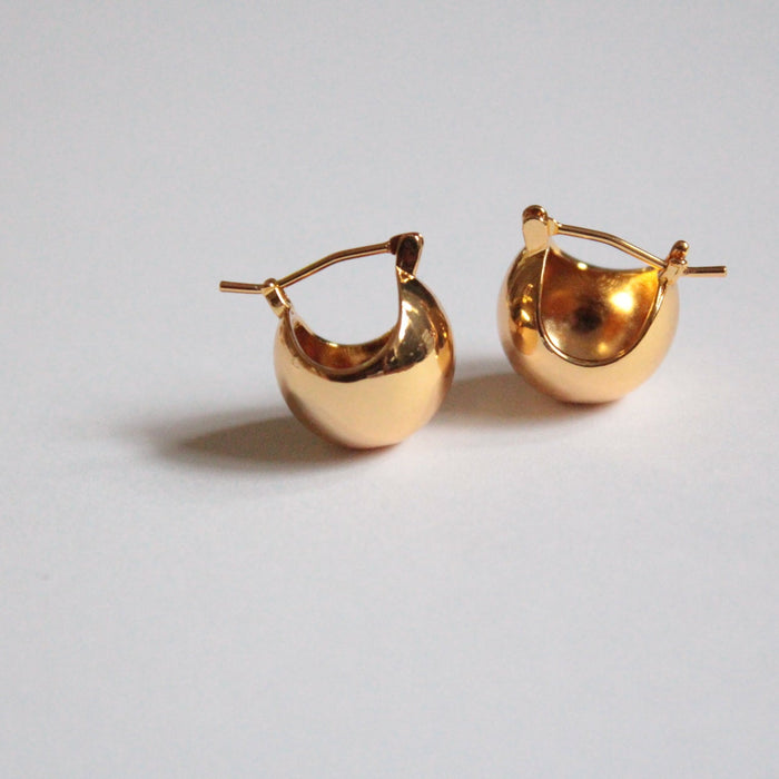 Kusu |  Ball Earrings Gold