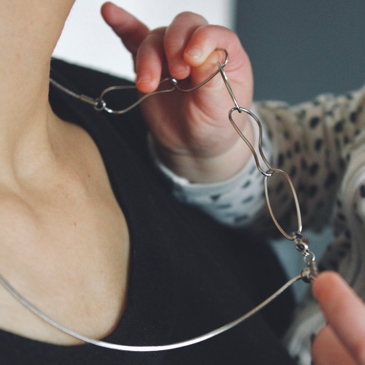 Yone  |  Long Necklace Silver