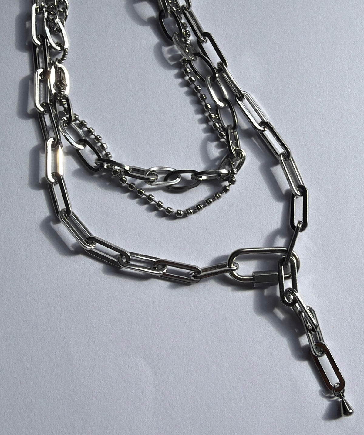 Miyu  |  2 Ways Chain Necklace Silver