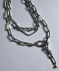 Miyu  |  2 Ways Chain Necklace Silver