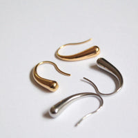 Kaede |  Tear Drops Earrings Silver