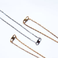 Yoshino  |  Box Chain Necklace Silver