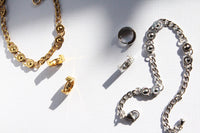 Maya | Meander Hoop Earrings Silver