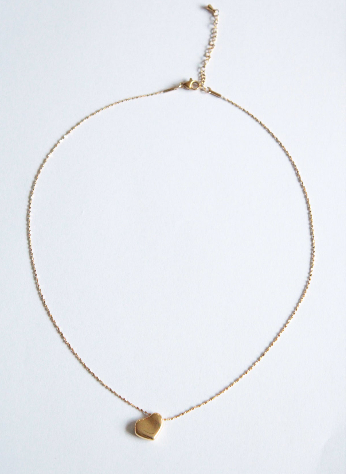 Ine | Grain Charm Chain Necklace Gold