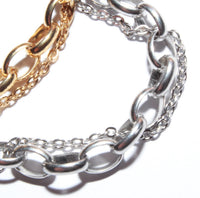 Moe  |  Oval Chain Necklace Silver