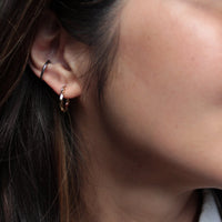 Nazu |  Hoop Earrings Gold