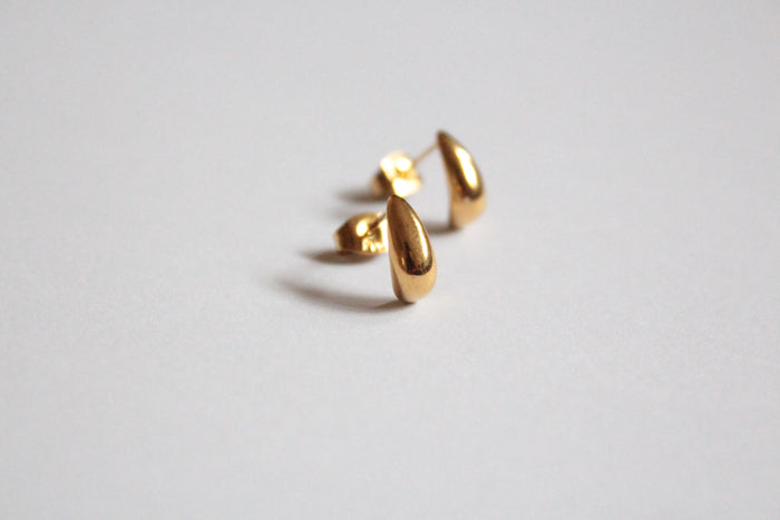 Aoi |  Tear Drops Earrings Gold