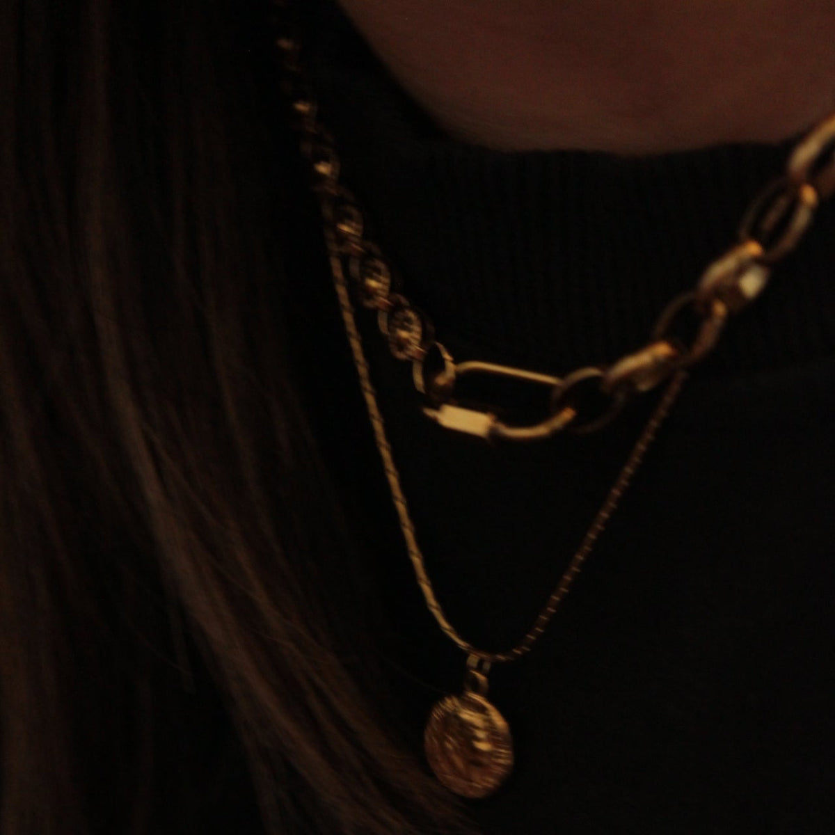 Sara |  Chain Necklace Gold