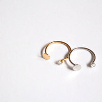 Tsukimi  | Full Moon Ring Silver
