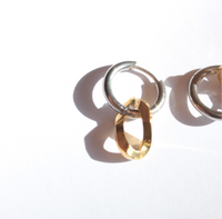 Kumi  |  Hoop Earrings Silver