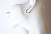 Ponde  |  Hoop Earrings Silver