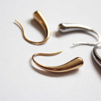 Kaede |  Tear Drops Earrings Gold