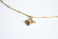 Hikari  |  Star Charm Necklace Gold