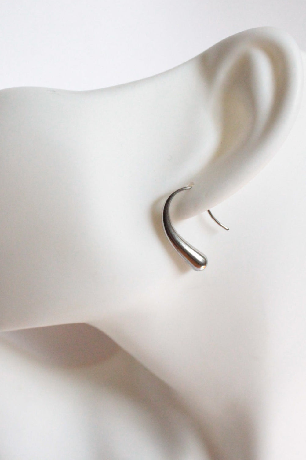 Kaede |  Tear Drops Earrings Silver