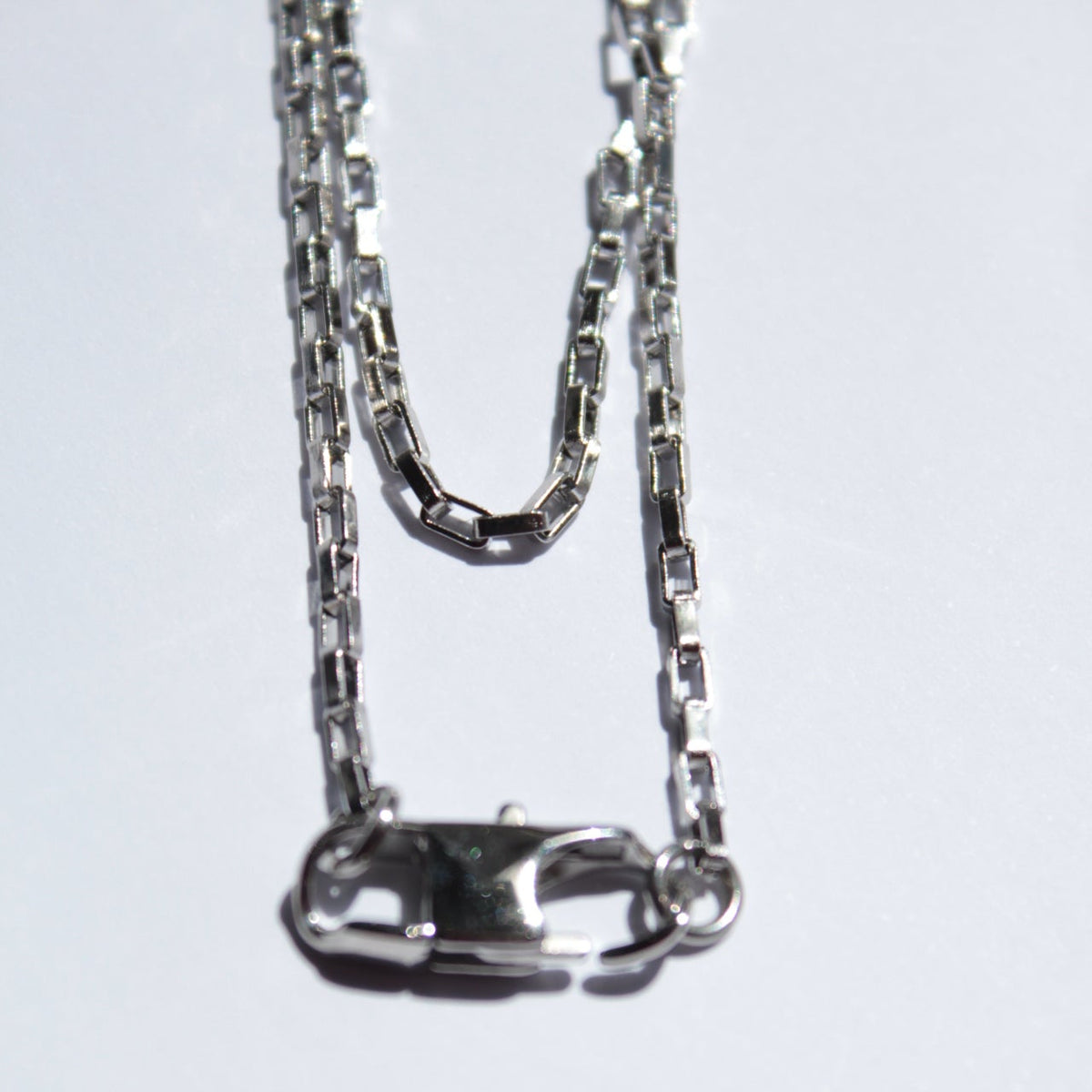 Yoshino  |  Box Chain Necklace Silver