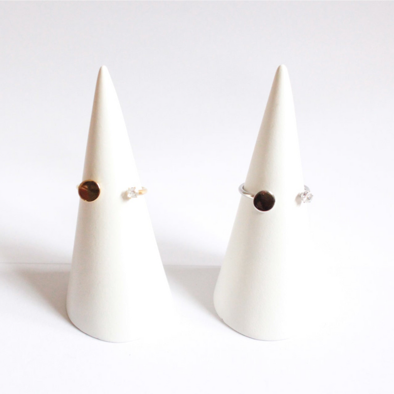 Tsukimi  | Full Moon Ring Silver