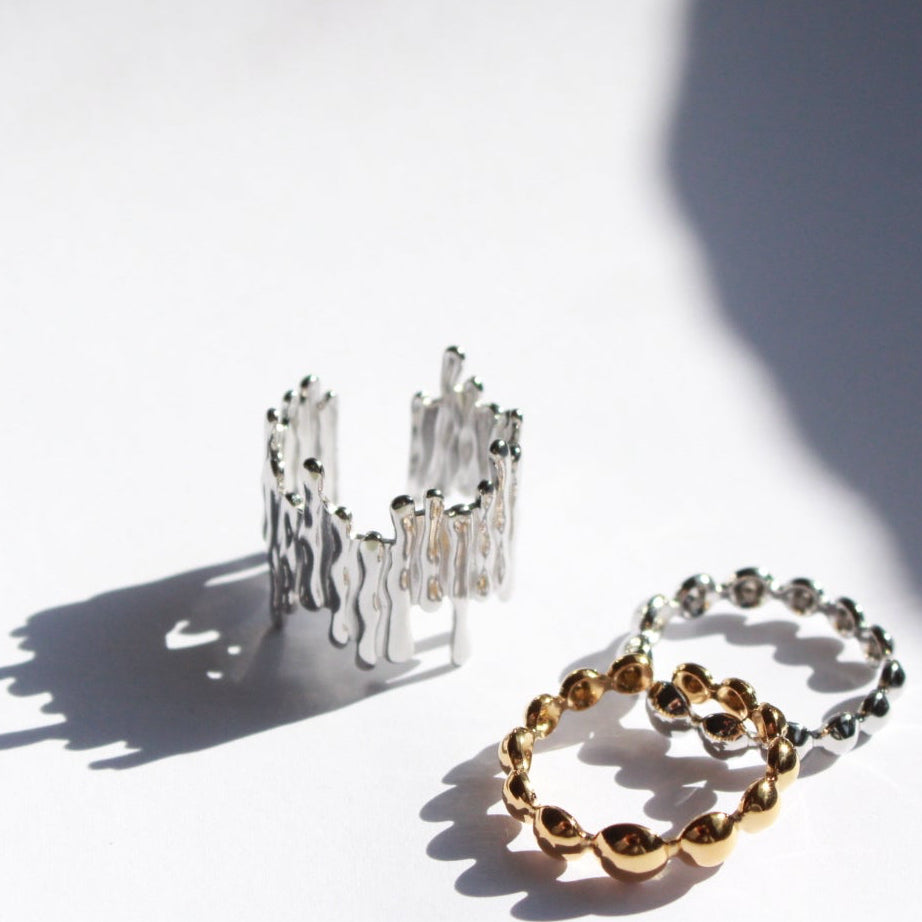 Ryo  |  Ring / Ear Cuff Silver