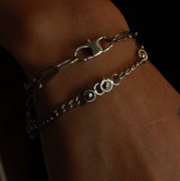 Maya  |  Chain Bracelet Silver
