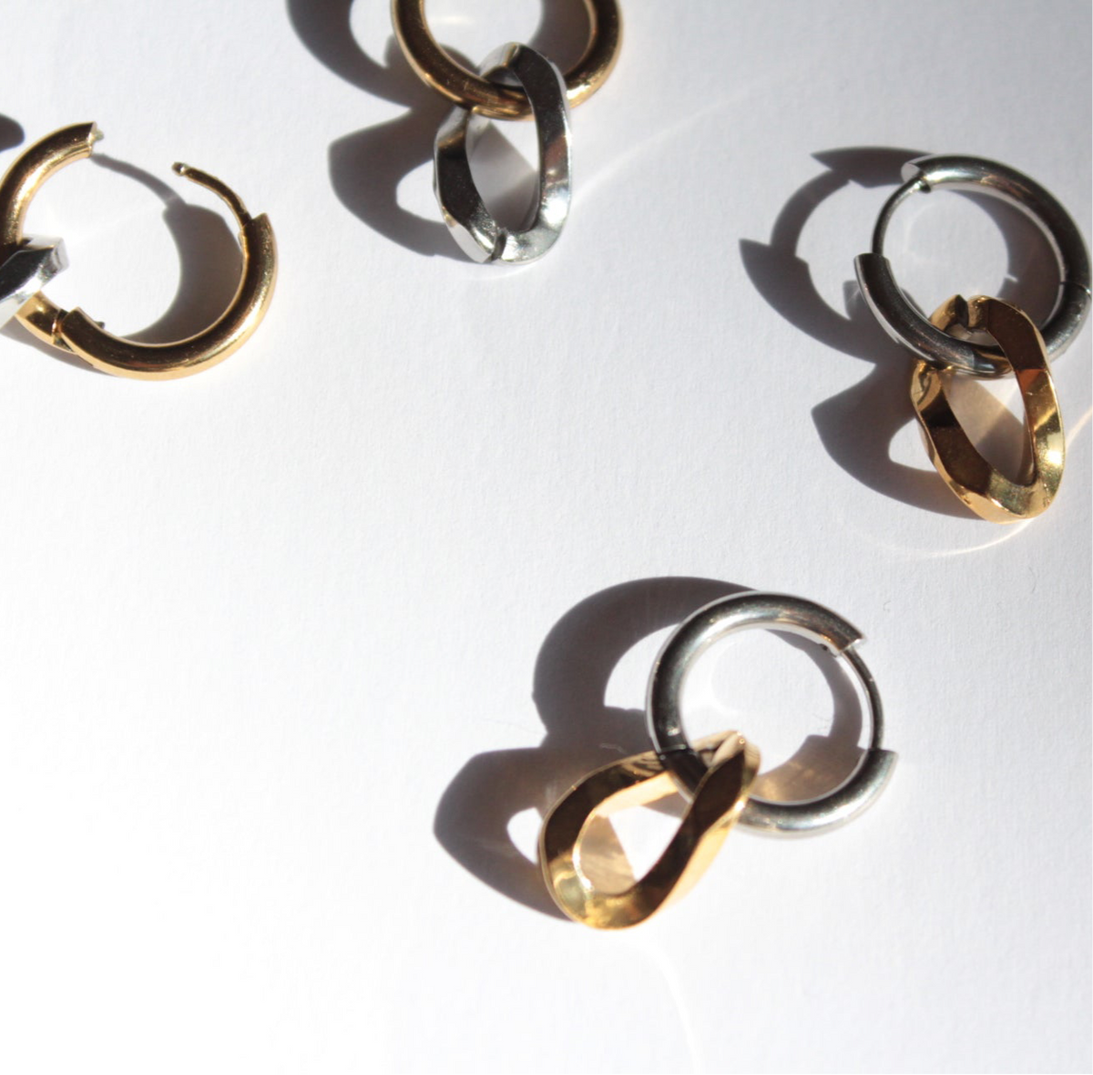Kumi  |  Hoop Earrings Silver