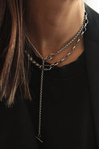 Sara |  Chain Necklace Silver