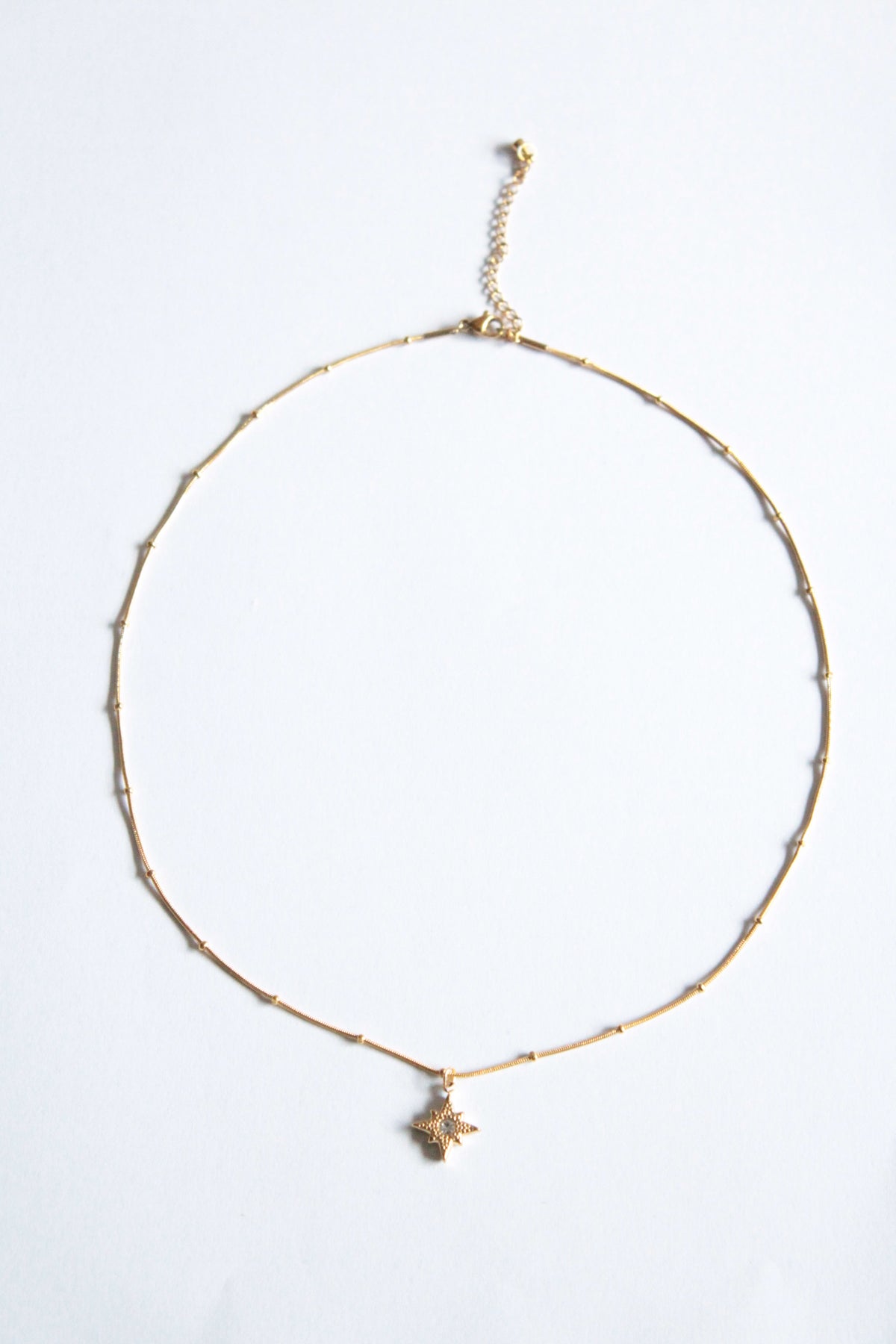 Hikari  |  Star Charm Necklace Gold