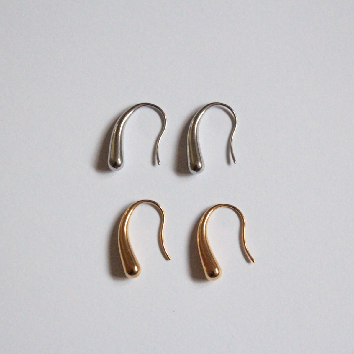 Kaede |  Tear Drops Earrings Gold