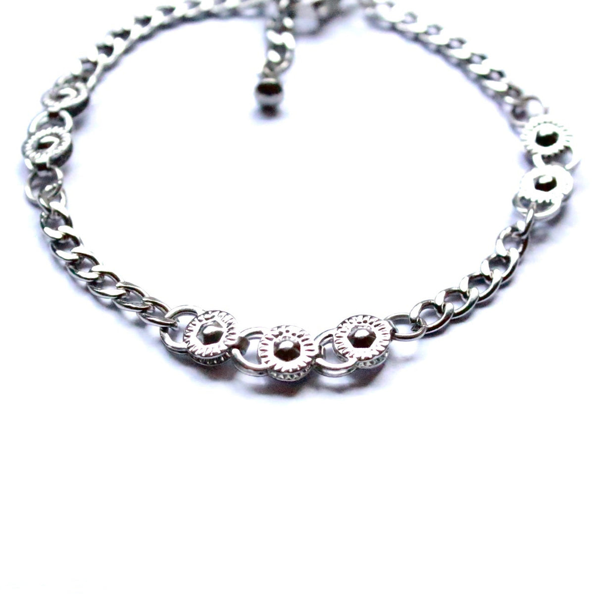 Maya  |  Chain Bracelet Silver