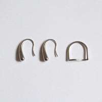 Kaede |  Tear Drops Earrings Silver
